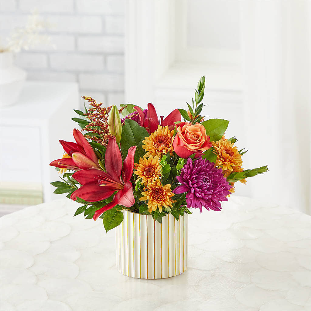Burgundy Landscape Bouquet –  Willow Blooms Floral, Marlin TX