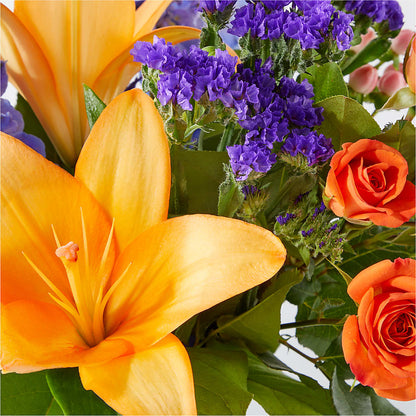 Radiant Citrus Bouquet –  Willow Blooms Floral, Marlin TX