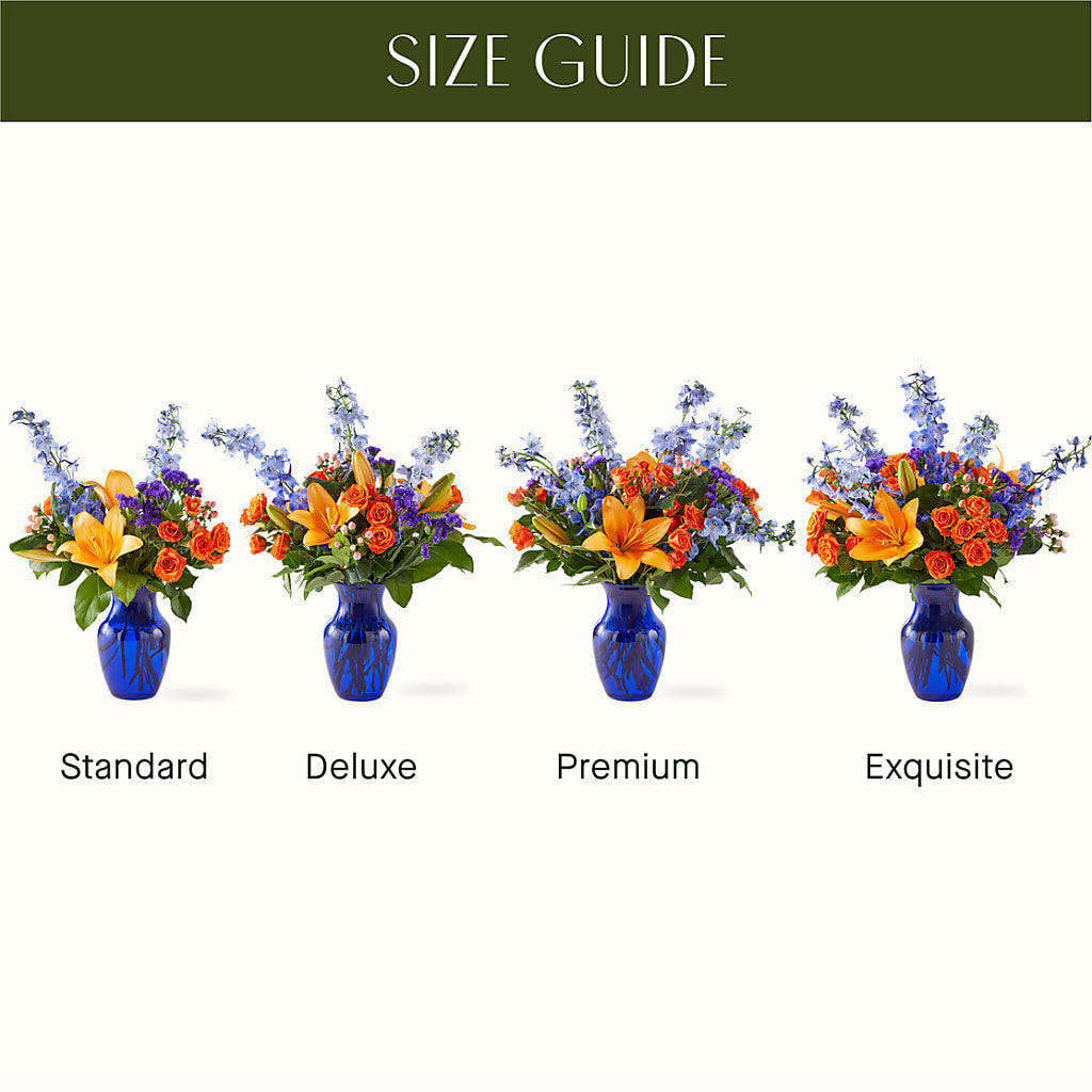 Radiant Citrus Bouquet –  Willow Blooms Floral, Marlin TX
