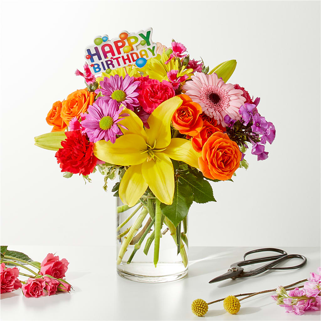 Cue the Confetti - A Florist Original –  Willow Blooms Floral, Marlin TX