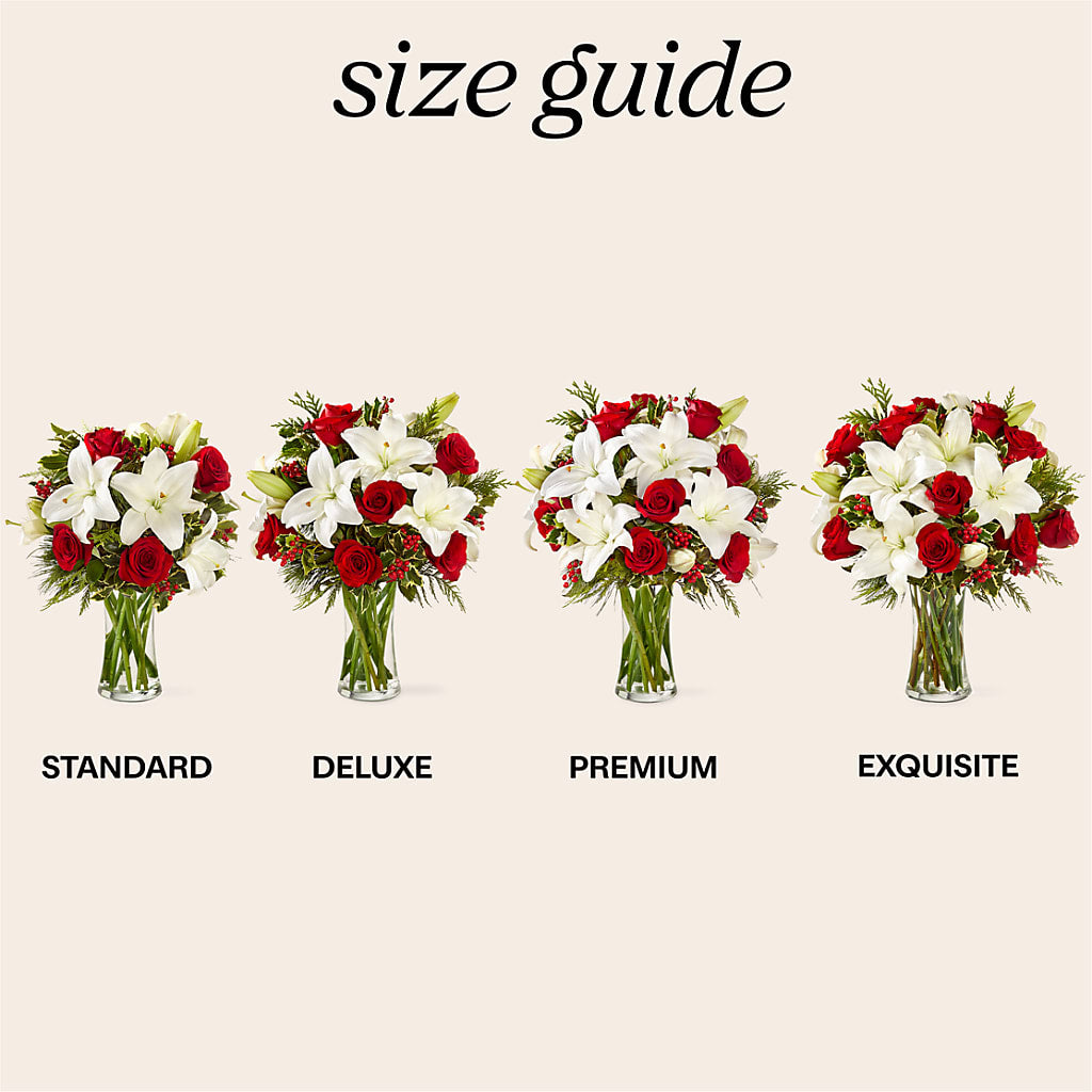 Sparkling Snowflakes Bouquet –  Willow Blooms Floral, Marlin TX