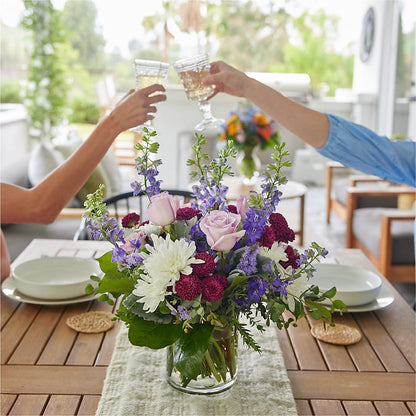 Violet Frost Bouquet –  Willow Blooms Floral, Marlin TX