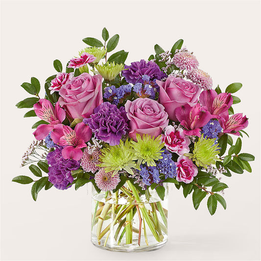 Glass Half Full Bouquet –  Willow Blooms Floral, Marlin TX