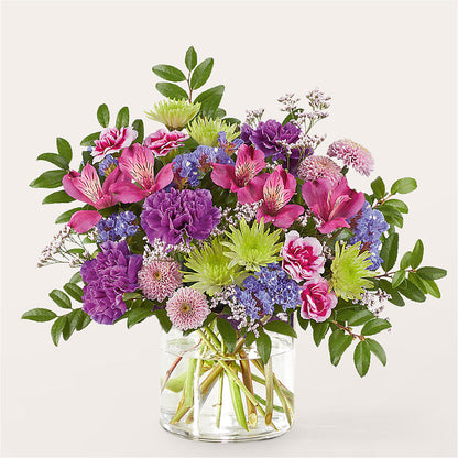 Glass Half Full Bouquet –  Willow Blooms Floral, Marlin TX