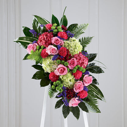 Refreshing Mix Standing Spray –  Willow Blooms Floral, Marlin TX