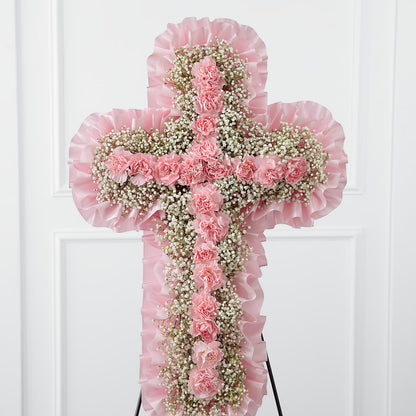 Angel's Cross Easel –  Willow Blooms Floral, Marlin TX