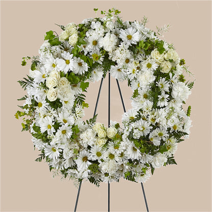 Faithful Wishes Wreath –  Willow Blooms Floral, Marlin TX