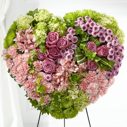 Heartwarming Standing Heart –  Willow Blooms Floral, Marlin TX