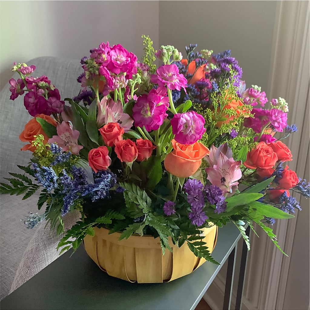 Garden of Life Basket –  Willow Blooms Floral, Marlin TX