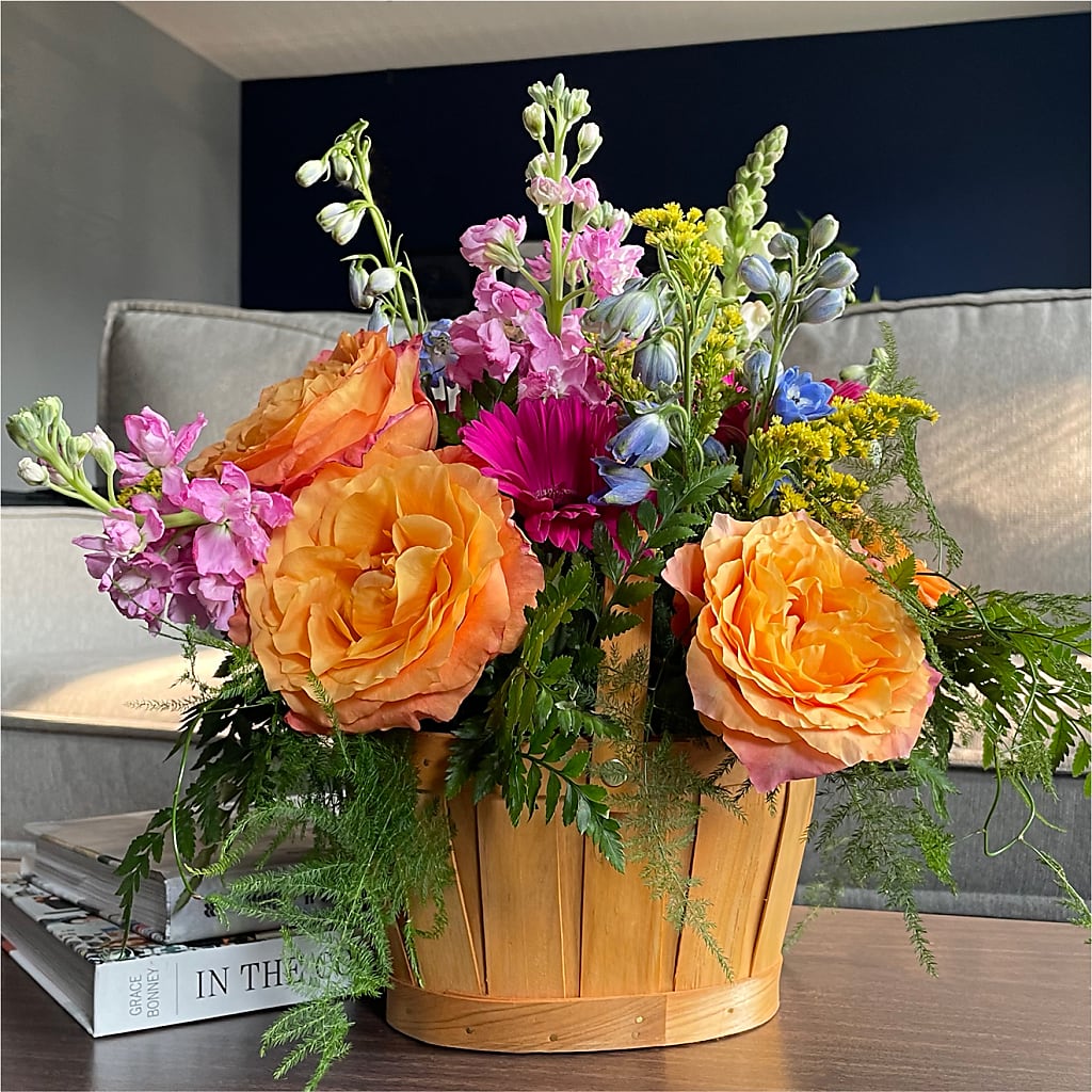 Garden of Life Basket –  Willow Blooms Floral, Marlin TX