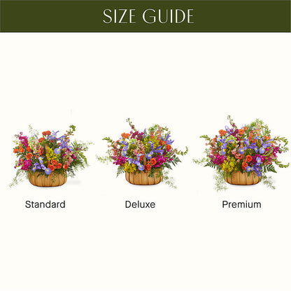 Garden of Life Basket –  Willow Blooms Floral, Marlin TX