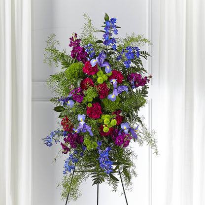 Heavenly Skies Standing Spray –  Willow Blooms Floral, Marlin TX