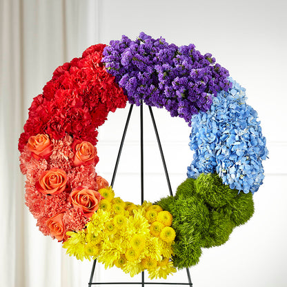 Circle of Love Wreath –  Willow Blooms Floral, Marlin TX