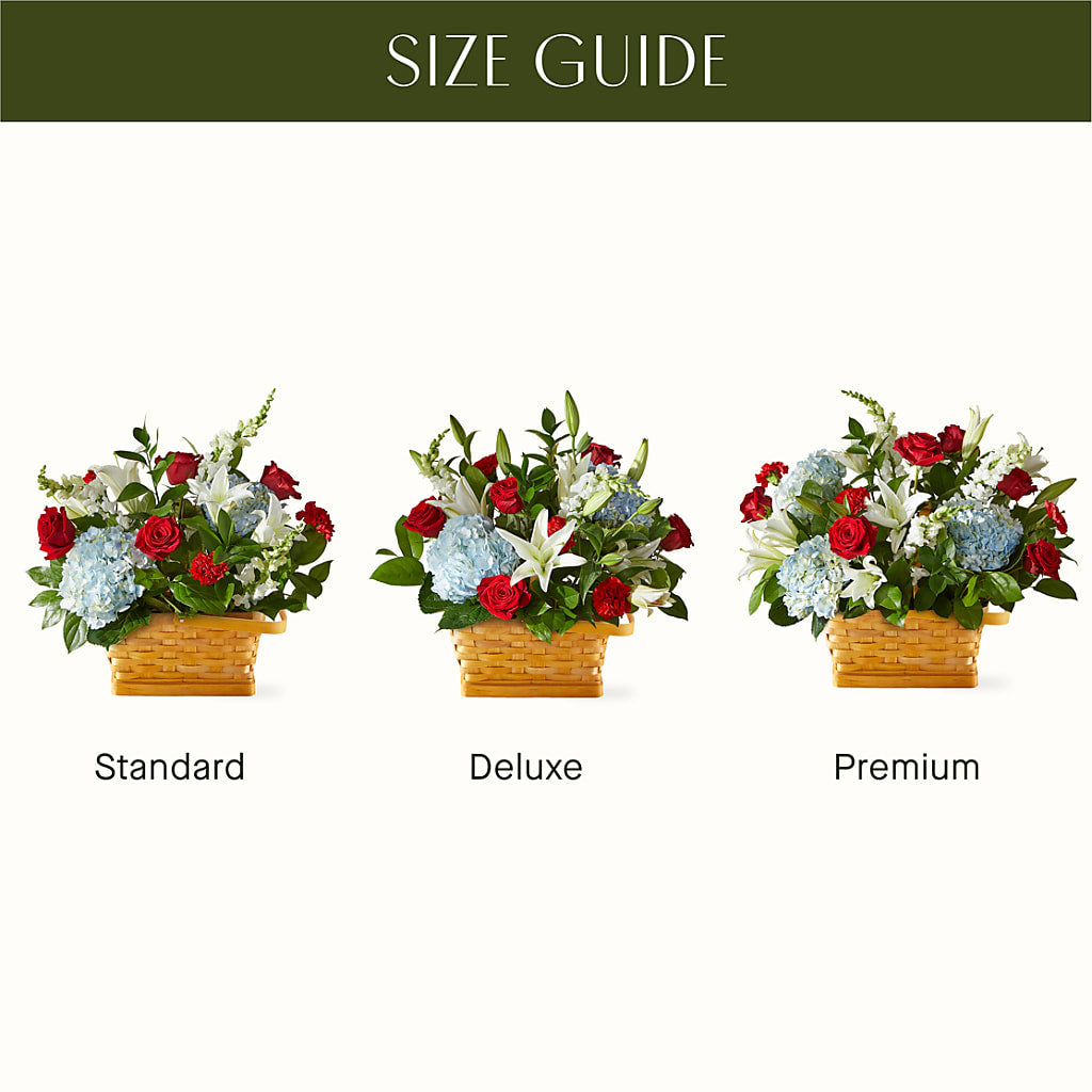 Greater Glory Basket –  Willow Blooms Floral, Marlin TX