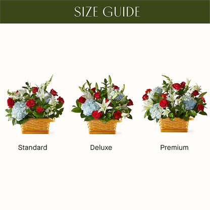 Greater Glory Basket –  Willow Blooms Floral, Marlin TX