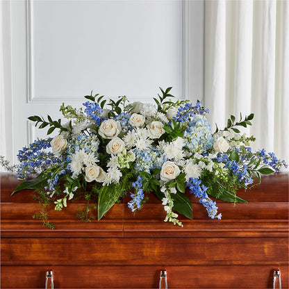 Timeless Essence Casket Spray –  Willow Blooms Floral, Marlin TX