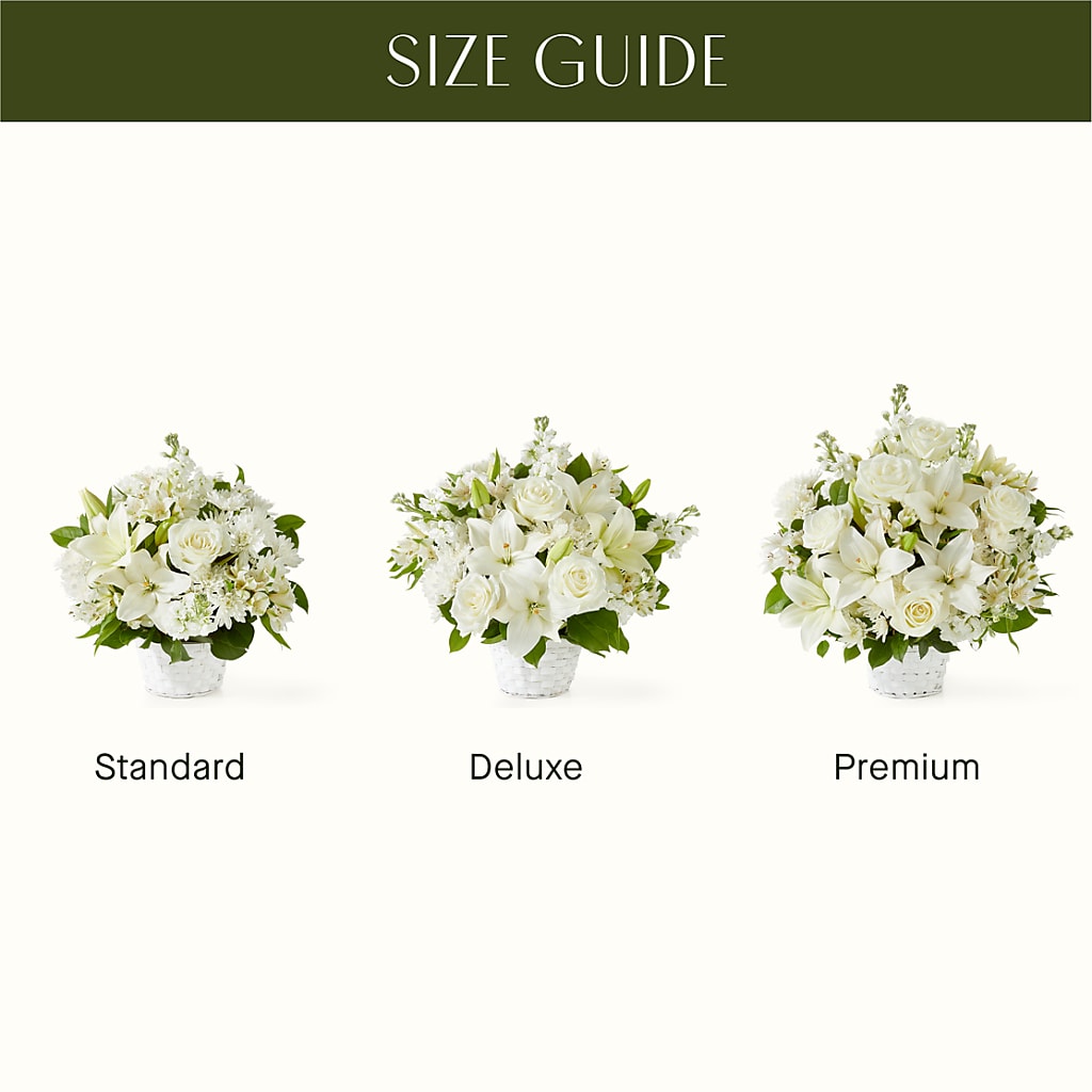 Peaceful Reflections Arrangement –  Willow Blooms Floral, Marlin TX