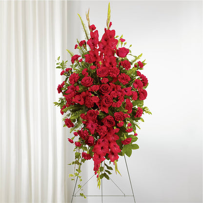 From the Heart Standing Spray –  Willow Blooms Floral, Marlin TX