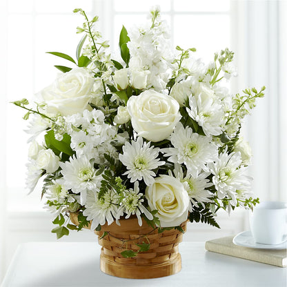 Heartfelt Condolences Arrangement –  Willow Blooms Floral, Marlin TX