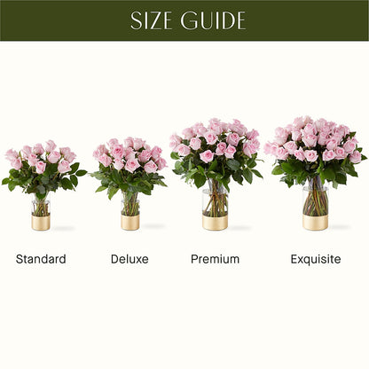 Picture Perfect Pink Rose Bouquet –  Willow Blooms Floral, Marlin TX