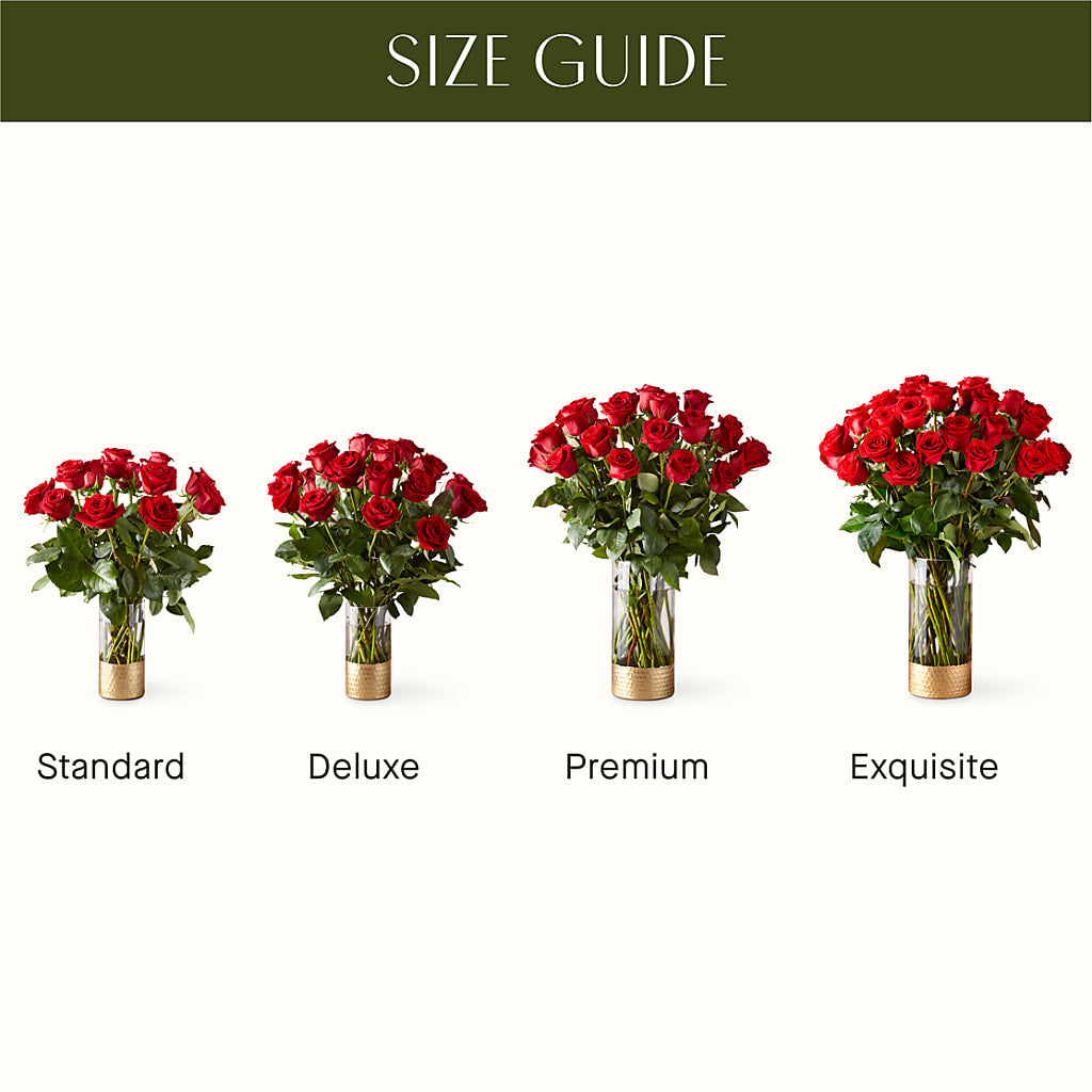 Classic Love Red Rose Bouquet –  Willow Blooms Floral, Marlin TX