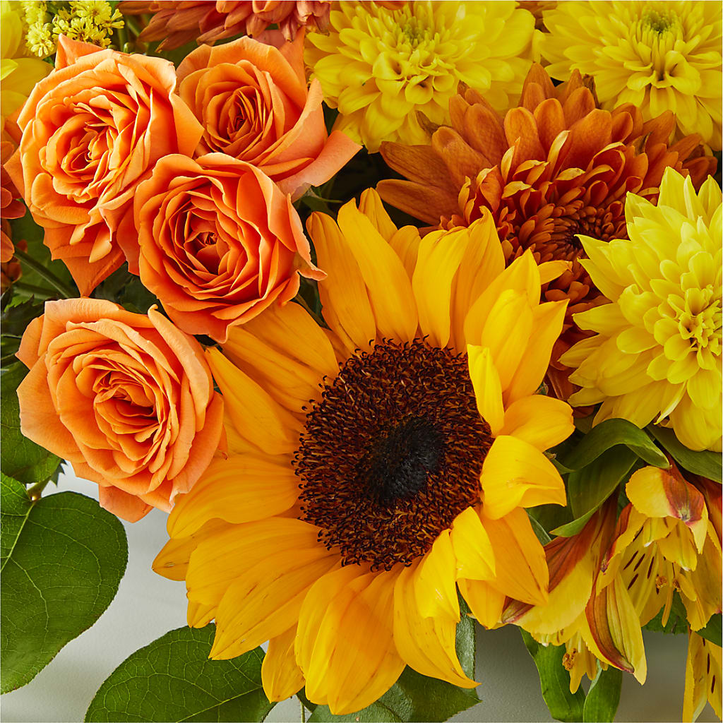 Autumn Harmony Centerpiece –  Willow Blooms Floral, Marlin TX