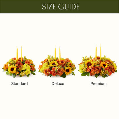 Autumn Harmony Centerpiece –  Willow Blooms Floral, Marlin TX