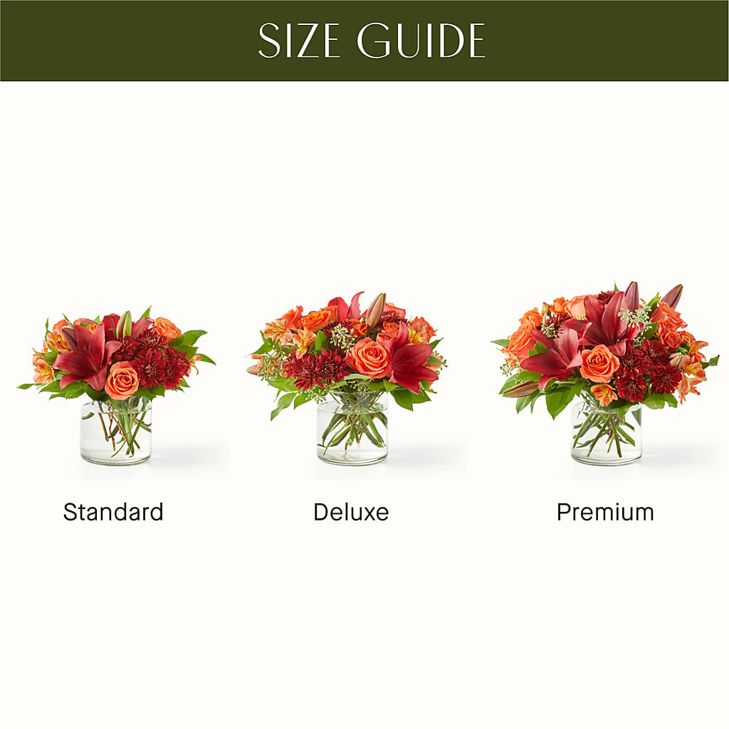 Crimson Leaves Bouquet –  Willow Blooms Floral, Marlin TX