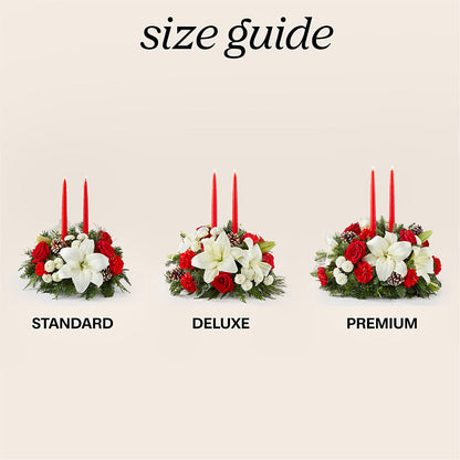 Seasonal Festivities Centerpiece –  Willow Blooms Floral, Marlin TX