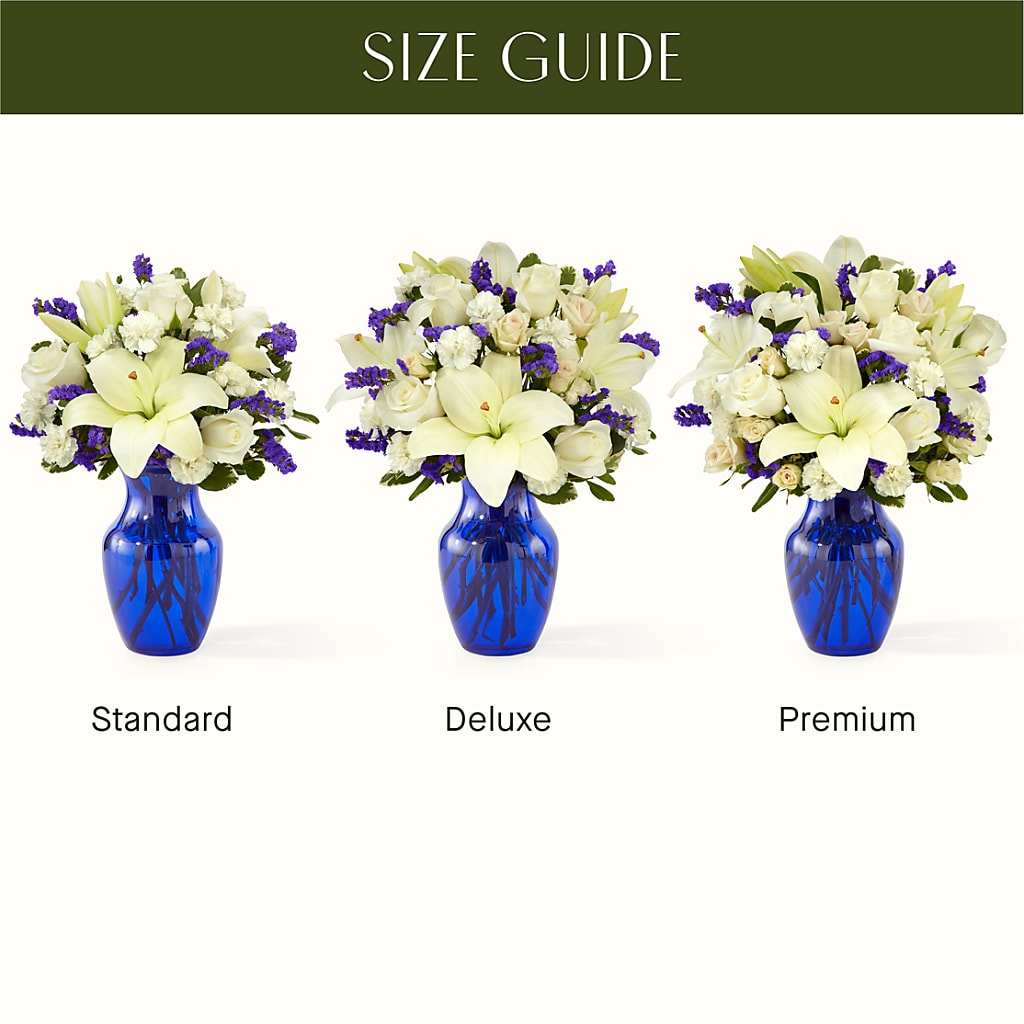 Sapphire Rush Bouquet –  Willow Blooms Floral, Marlin TX