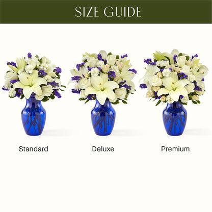 Sapphire Rush Bouquet –  Willow Blooms Floral, Marlin TX