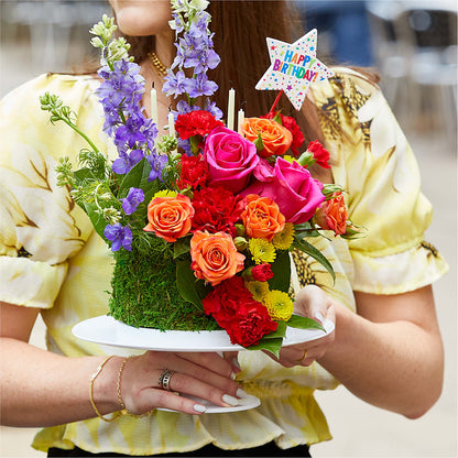 Best Year Yet Floral Cake –  Willow Blooms Floral, Marlin TX