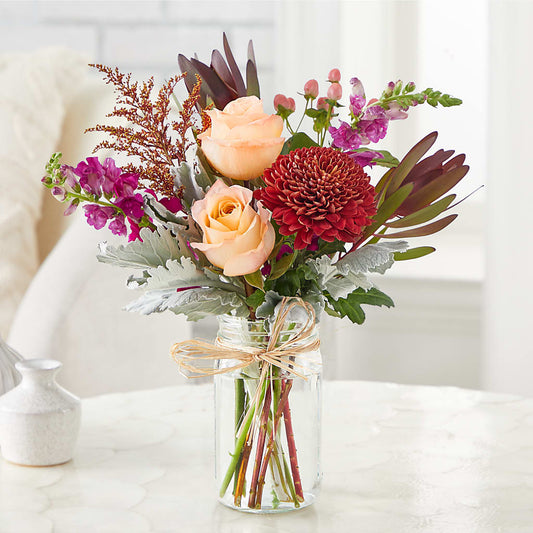 Moody Hues Bouquet –  Willow Blooms Floral, Marlin TX