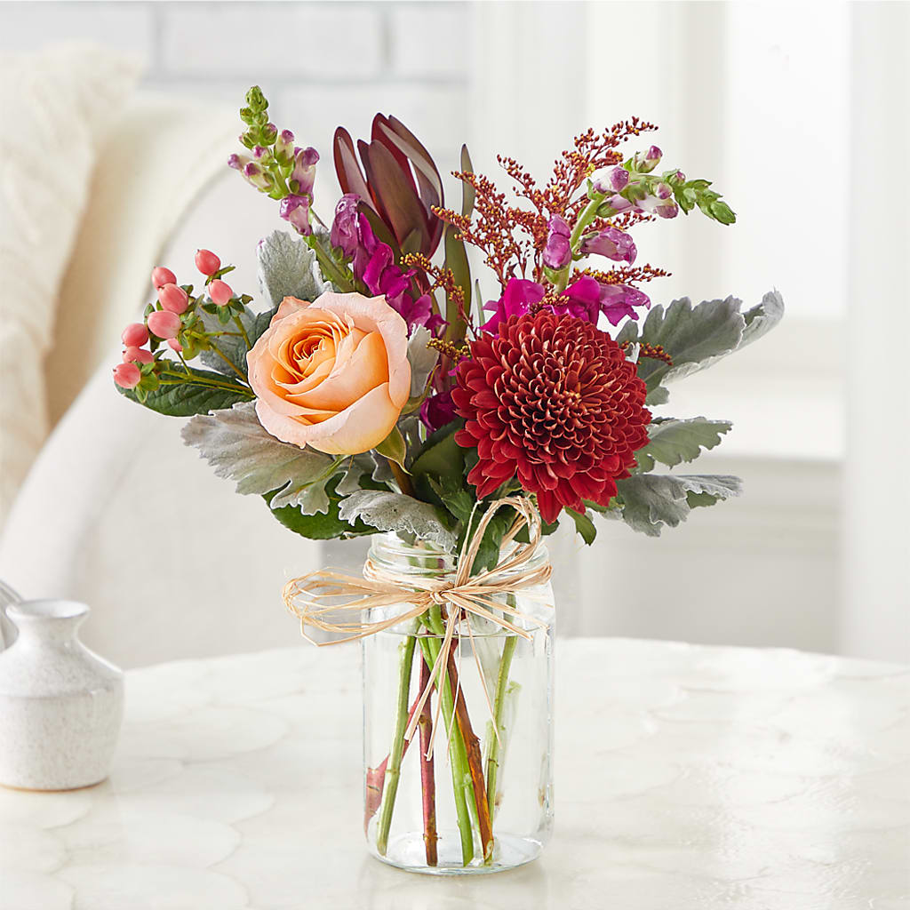 Moody Hues Bouquet –  Willow Blooms Floral, Marlin TX