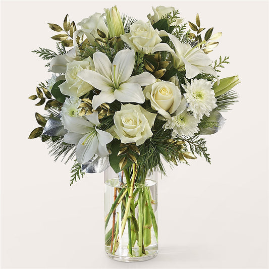 Wintry Mix Bouquet –  Willow Blooms Floral, Marlin TX