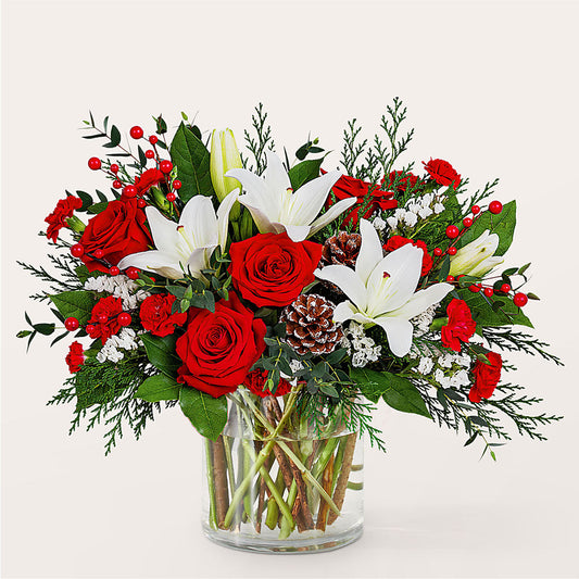 Best in Snow Bouquet –  Willow Blooms Floral, Marlin TX