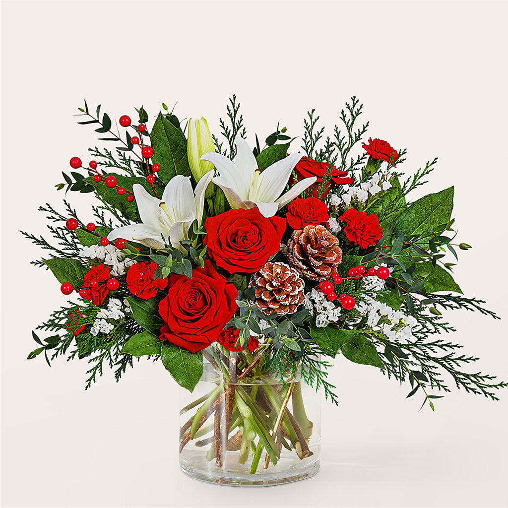 Best in Snow Bouquet –  Willow Blooms Floral, Marlin TX