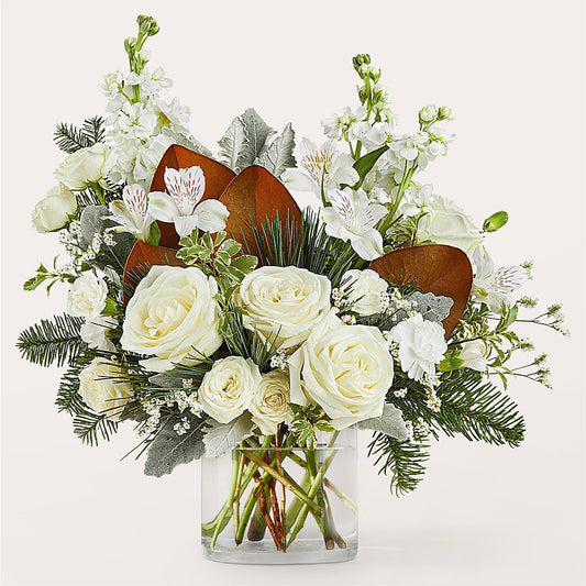 Fresh Snowfall Bouquet –  Willow Blooms Floral, Marlin TX