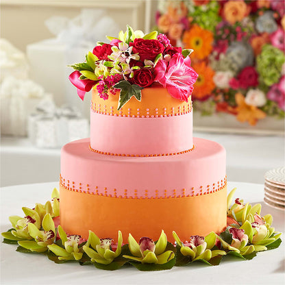 Sweet Citrus Cake Decor –  Willow Blooms Floral, Marlin TX